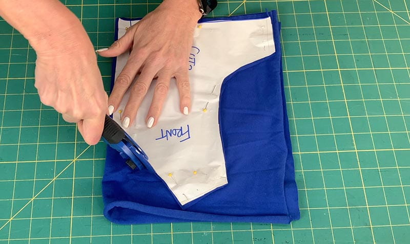 How to sew a men's shirt into a women's tank dress